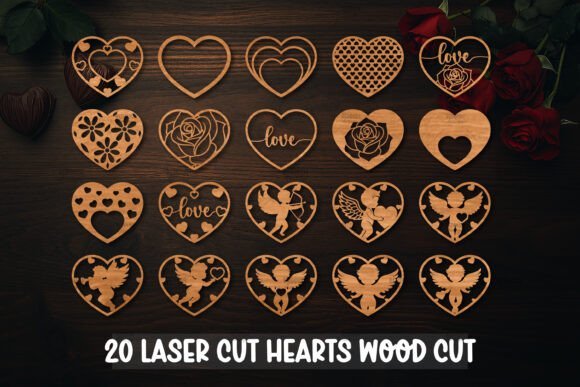 20 Corazones Para San Valentin Creativo Digital